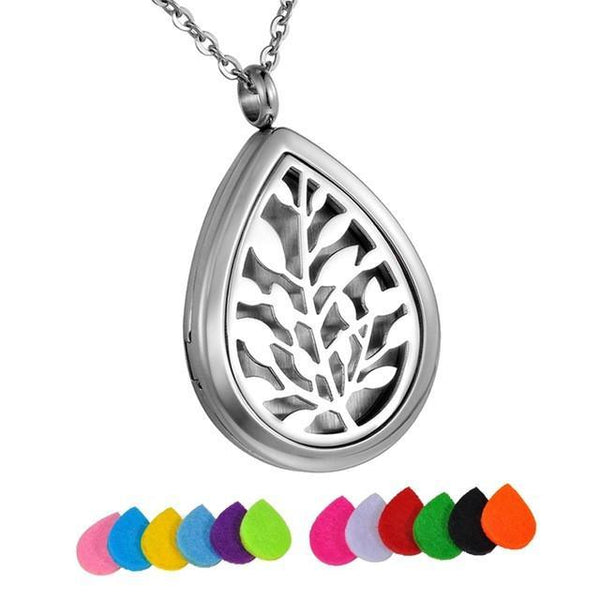 Tree Life Healing Diffuser Necklace